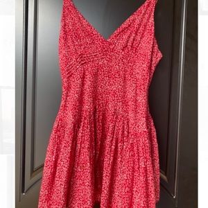 Princess Polly The Paddington Mini Dress in Maroon, size 6